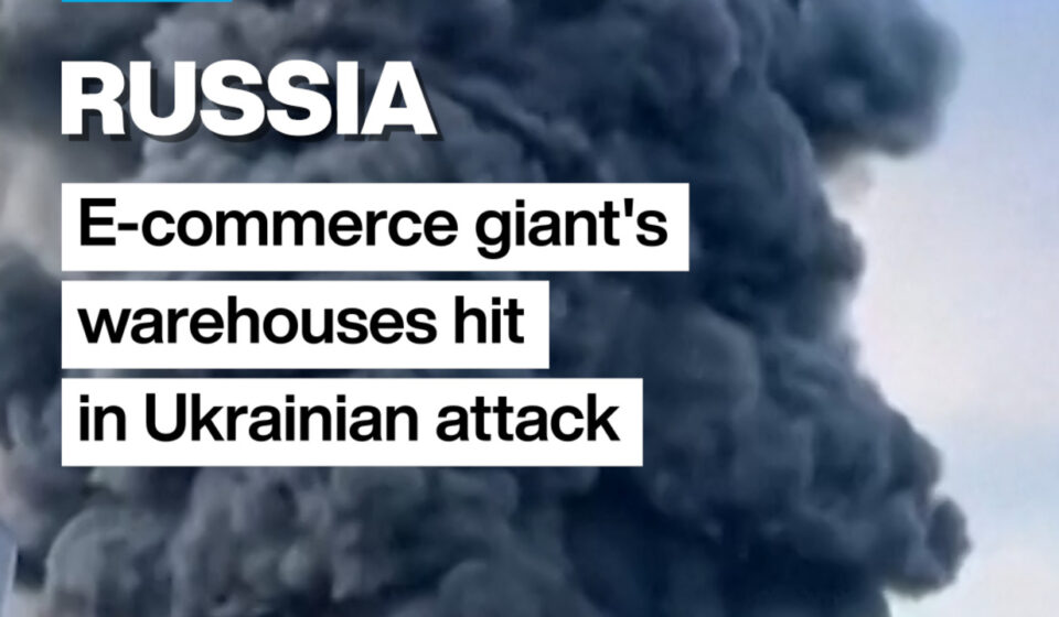 #Ukraine targets Russian #ecommerce giant's warehouses in fourth #attack