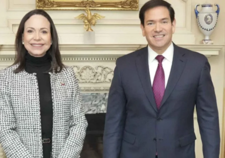 Venezuela: Rubio dice que Machado "puede tener un rol" en la reconciliación