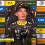 Vingegaard takes yellow jersey as Tour de France begins in Barcelona