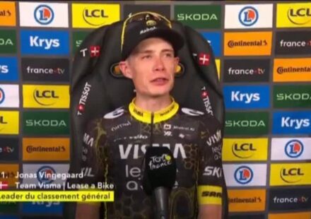 Vingegaard takes yellow jersey as Tour de France begins in Barcelona