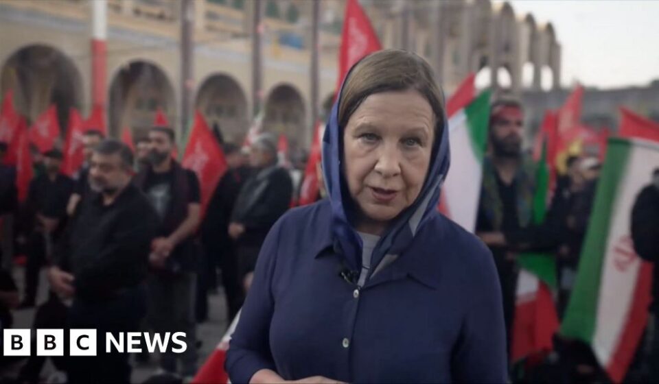 Watch: Emotion and politics merge in Tehran at funeral of former supreme leader