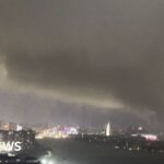 Watch: Moment rare tornado lashes central Chinese cities