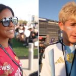 Watch: Spanish and Argentinian fans react outside stadium following World Cup final