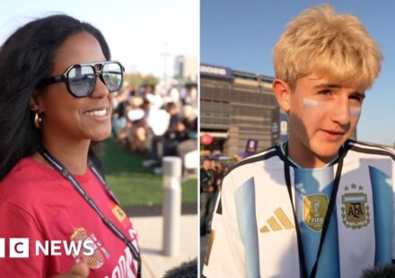 Watch: Spanish and Argentinian fans react outside stadium following World Cup final