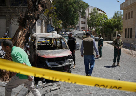 Why the Damascus blasts during Macron’s visit are a blow to al-Sharaa