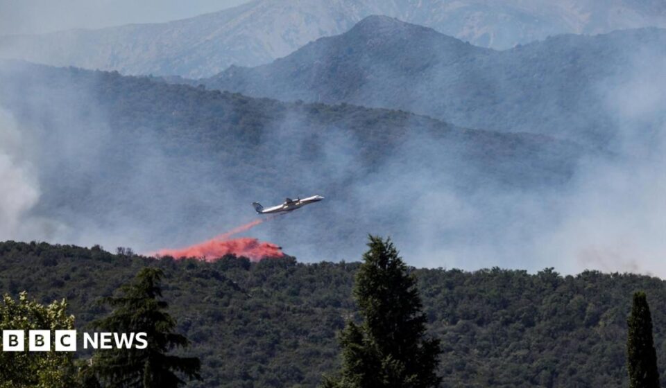 Wildfire in southern France forces evacuation of 10,000 people