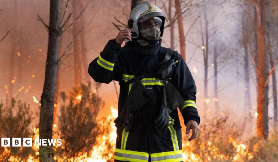 Wildfire now nine miles away from French city of Bordeaux, mayor warns
