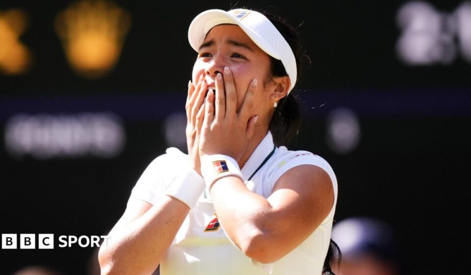 Wimbledon 2026 results: Alexandra Eala dedicates Iga Swiatek victory to 'all the girls with ruffled socks and chubby cheeks'
