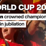 World Cup 2026: Spain crowned champions, fans in jubilation