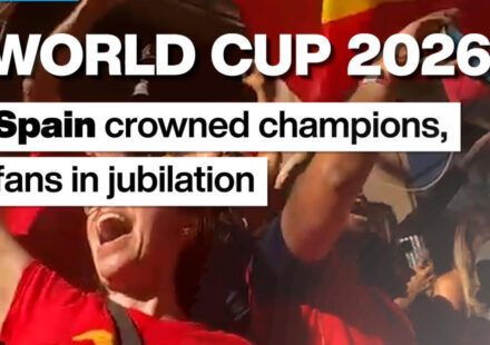 World Cup 2026: Spain crowned champions, fans in jubilation