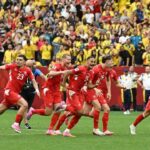 World Cup 2026: Switzerland beat Colombia on penalties to set up Argentina quarter-final