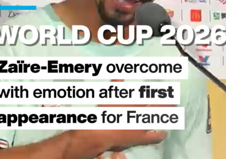 World Cup: ZaÎre-Emery overcome with emotion after first France apppearance