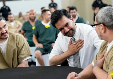 Zohran Mamdani blasted for visiting Rikers Island World Cup party