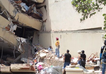 terremoto: Los venezolanos lideran la búsqueda de los desaparecidos