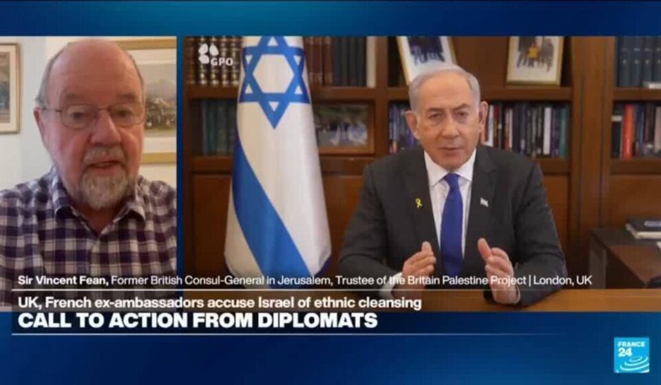 102 UK, French ex-ambassadors accuse Israel of ethnic cleansing in open letter