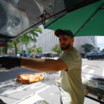 38-year-old runs a mobile pizzeria out of his Smart car in New York City