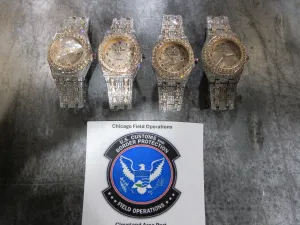 $43 million in counterfeit watches intercepted by Louisville CBP