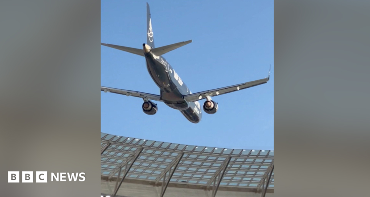 Airlink stunt: South African airline defends low-altitude flight over packed stadium