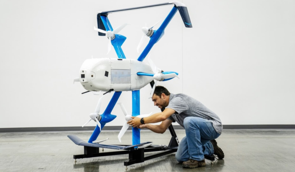 Amazon plans drone expansion as top exec projects 1 million deliveries