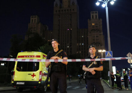 At least three killed in Moscow restaurant bombing, Russian officials say
