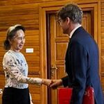 Aung San Suu Kyi: Myanmar military releases photo of detained former leader