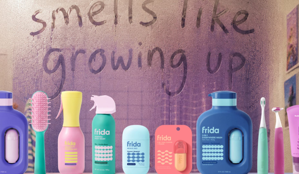Baby products company Frida is expanding into kids’ personal care