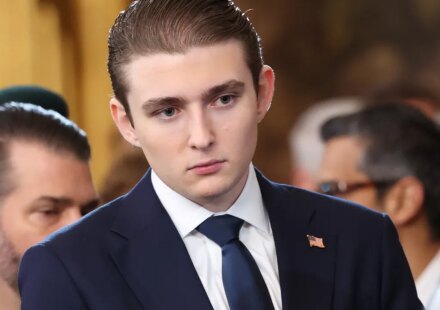 Barron Trump threatened in Iranian state media video with $10M reward