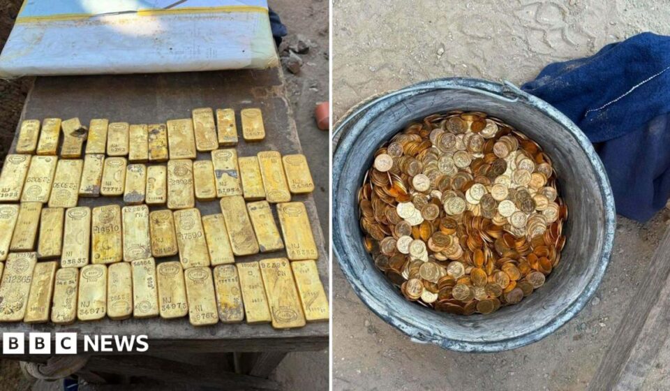 Builders unearth €9m gold loot sealed in walls of Belgian property
