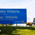 Canada installs large Lake Ontario sign in latest jab at US