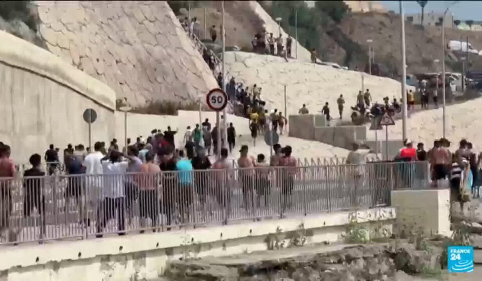 Ceuta: 60,000 cross the border, 57 died