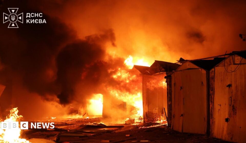 Child among three dead in Russian nightly strikes near Kyiv