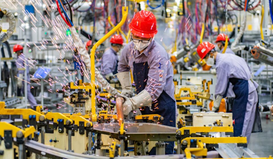 China's industrial profits growth slumps to seven-month low