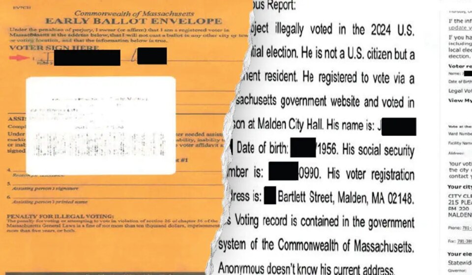 Chinese national in Mass. charged with voter fraud using immigrant's identity