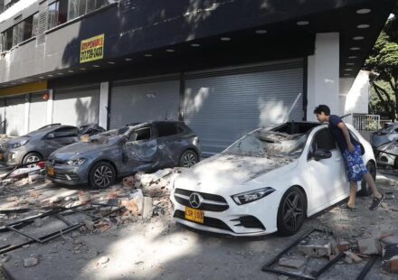 Colombia: Un terremoto de 7,4 con heridos y daños en varias ciudades