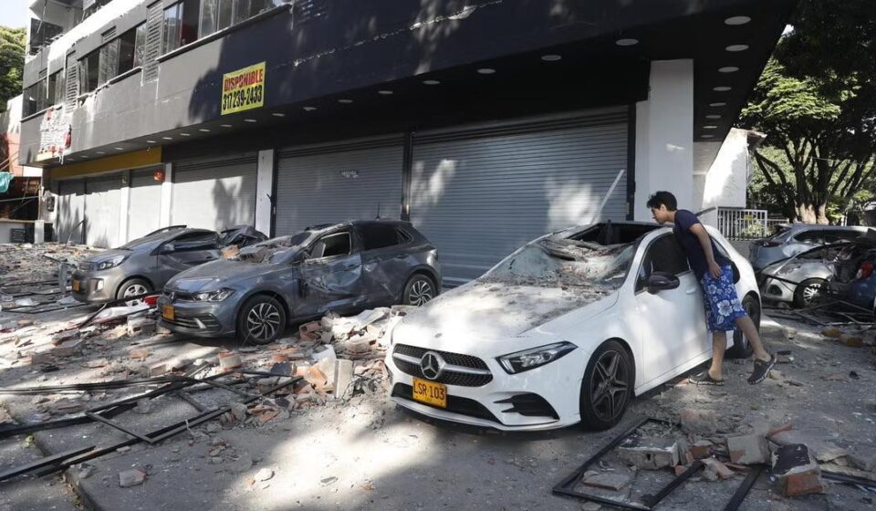 Colombia: Un terremoto de 7,4 con heridos y daños en varias ciudades