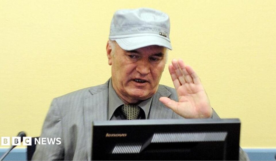 Convicted Bosnian Serb war criminal Mladić dies aged 84