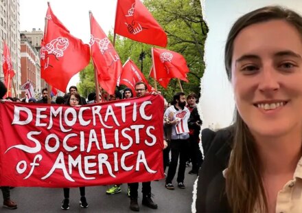 DSA leader struggles to defend calls to abolish police and prisons