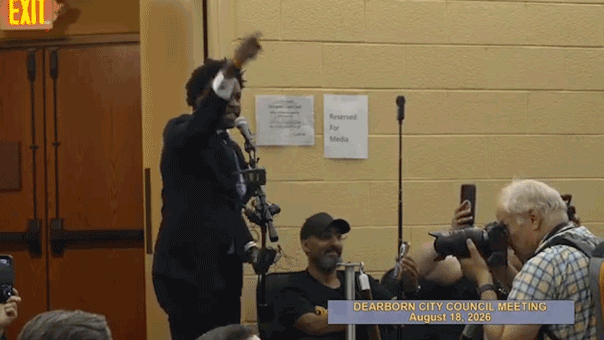 Dearborn town hall erupts over Sharia law and anti-Islam protests