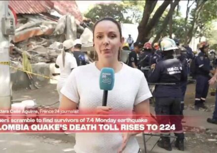 Death toll from Colombia earthquake continues to rise