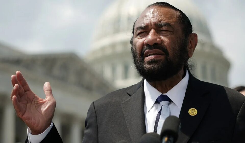 Democratic Rep Al Green files impeachment resolution targeting Trump