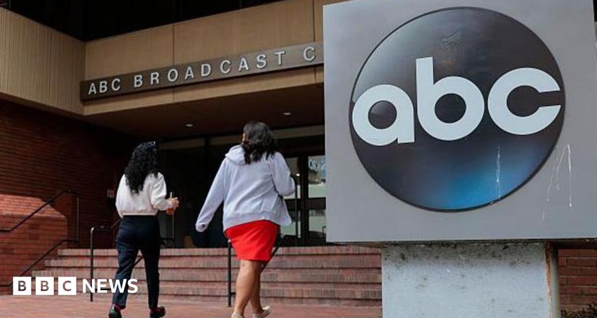 Disney and ABC sue Trump's media regulator to stop early licence renewal
