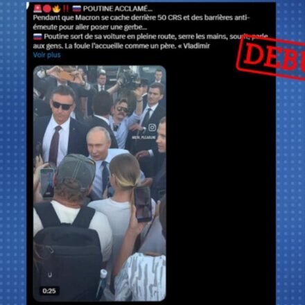 Does Putin travel without security?