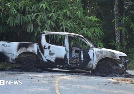 Dozens of co-ordinated arson attacks hit southern Thailand