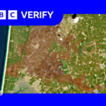 Europe's scorched landscapes seen from space after summer heatwaves