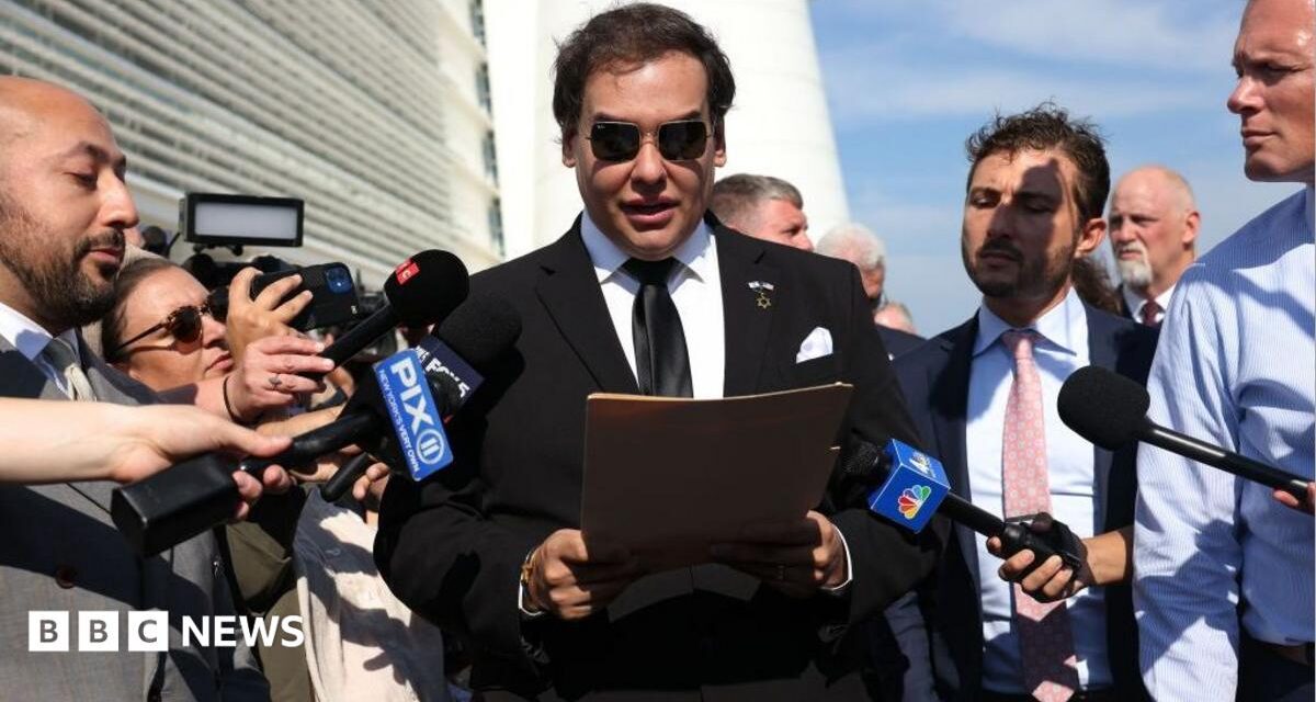 Ex-congressman George Santos banned from betting platform Kalshi for life