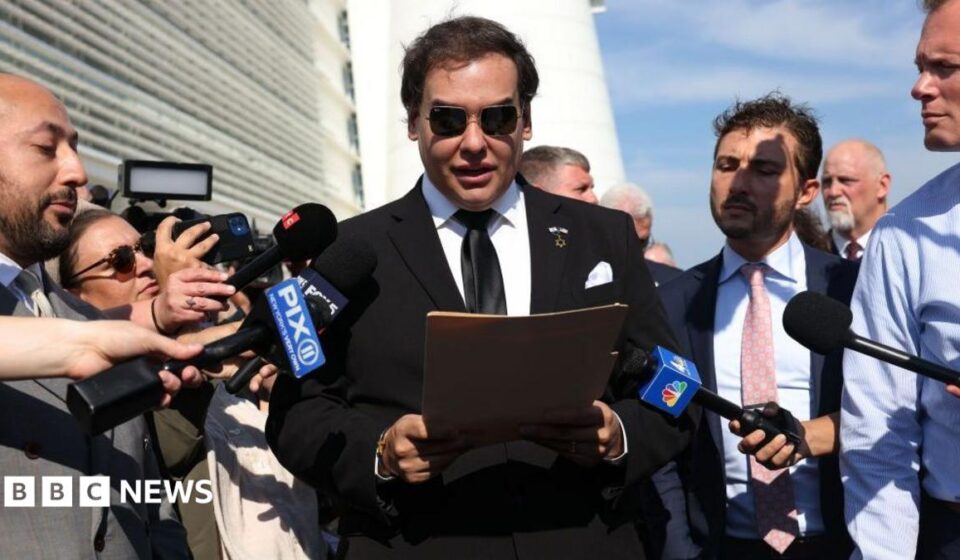 Ex-congressman George Santos banned from betting platform Kalshi for life