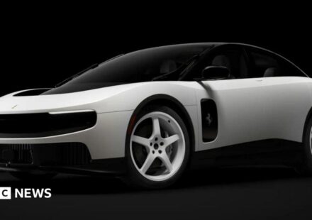 Ferrari's first ever electric car sold for record $40m at auction