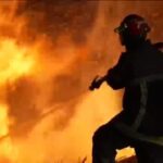 Firefighters keep battling wildfire in France’s Landes region