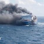 Five dead, 41 missing, after Indonesia ferry catches fire
