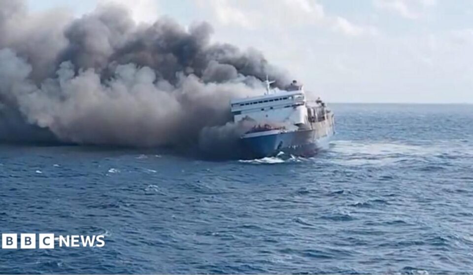 Five dead, 41 missing, after Indonesia ferry catches fire